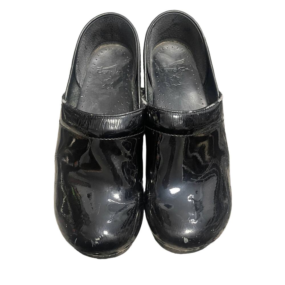 Dansko Women's Professional Patent Leather Clog Sz 41
